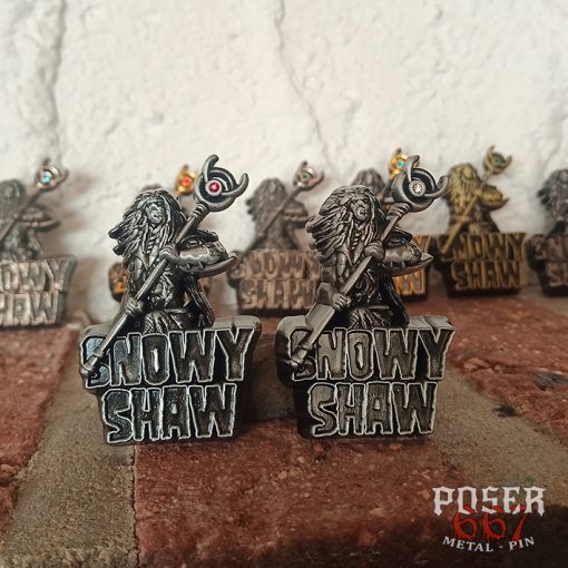 Snowy Shaw 3D Pin