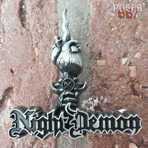 Night Demon 3D Pin