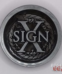 Sign X 3D Pin