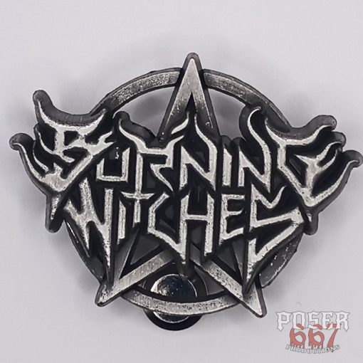 Burning Witches Pin