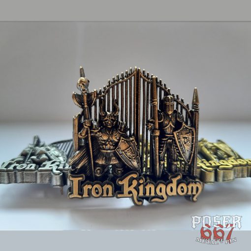 Iron Kingdom 3D Pin