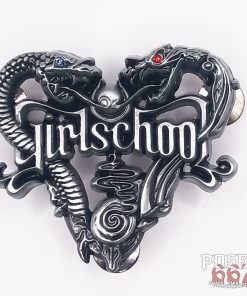 Girlschool 3D Pin