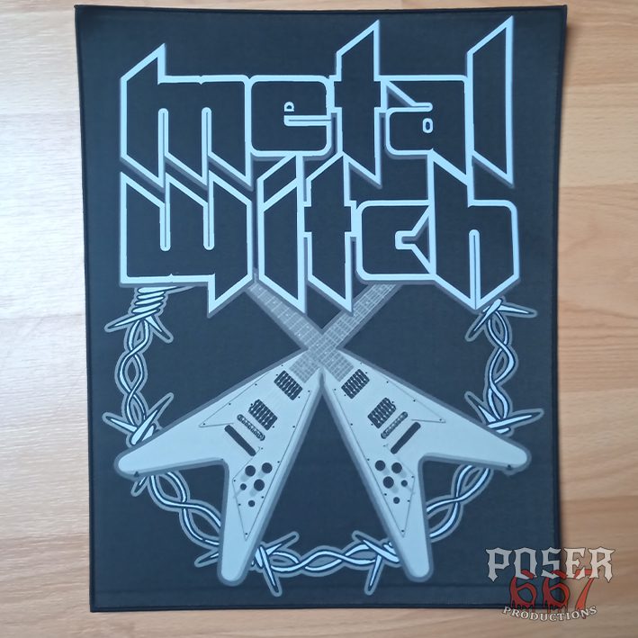 Metal Witch Backpatch Metal Witch Backpatch