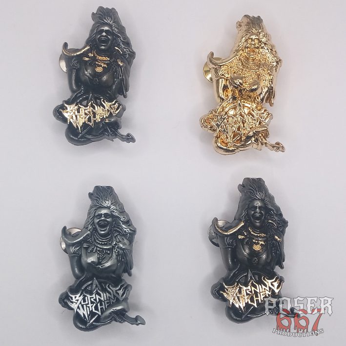 Burning Witches 3D Pin 4