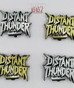 Alternative view of Distant Thunder Pin - Logo