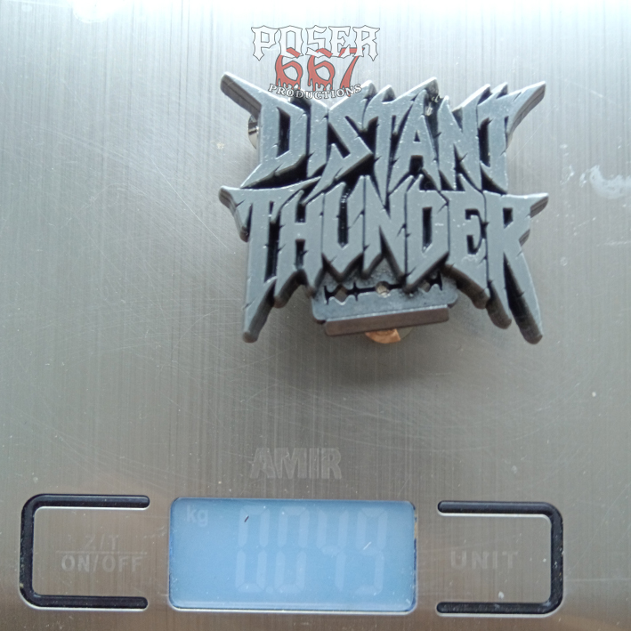 Distant Thunder Pin - Logo - Image 3