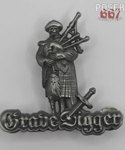Grave Digger 3D Pin - Tunes Of War