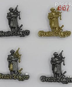 Alternative view of Grave Digger 3D Pin - Tunes Of War