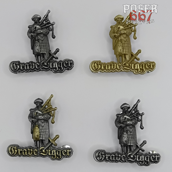 Grave Digger 3D Pin - Tunes Of War - Image 2